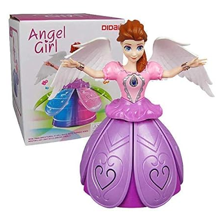 Dancing Doll Princess Musical 360  Rotating  Lights  Angle Doll