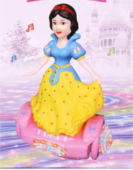 Balance Car Doll with Rotation and 3D Lighting