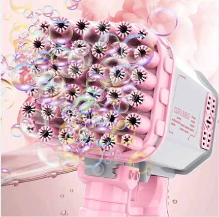 36-Hole Bubble Gun Machine | Holi - Birthdays - Parties - Weddings