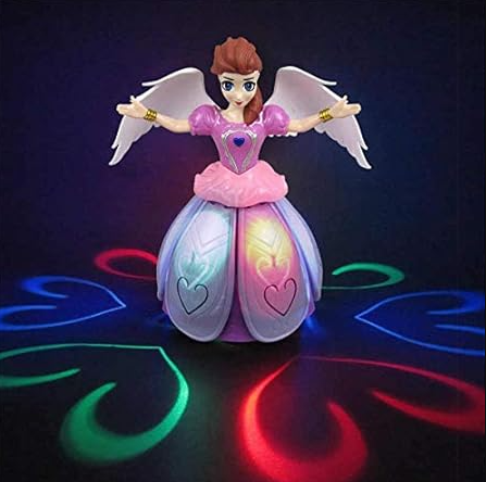 Dancing Doll Princess Musical 360  Rotating  Lights  Angle Doll