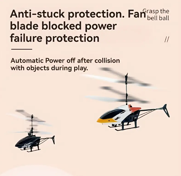 Interactive Gesture-Controlled Helicopter, Indoor Fun Toy with Hand Motion Sensing