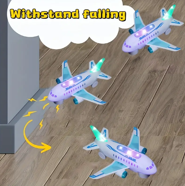 LED Airplane Toy with Lights &amp; Sounds