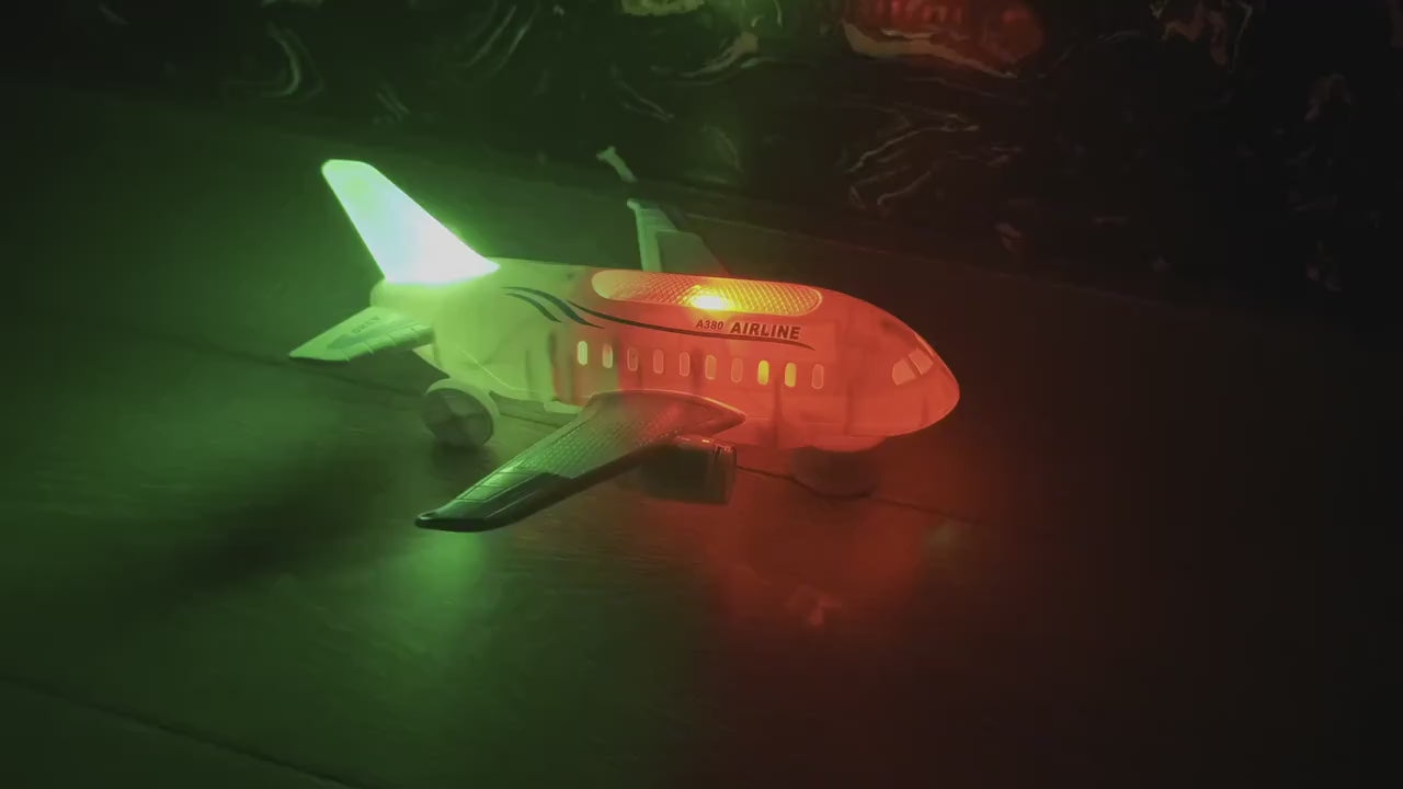 LED Airplane Toy with Lights &amp; Sounds
